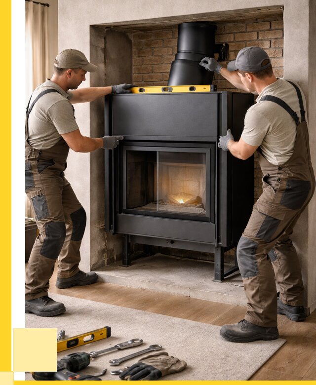 Установка каминных топок в Таганроге под ключ от 18326 р. | ЭриданТгн