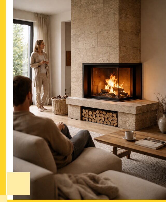 Угловые камины из кирпича установка в Таганроге от 152715 р. ЭриданТгн