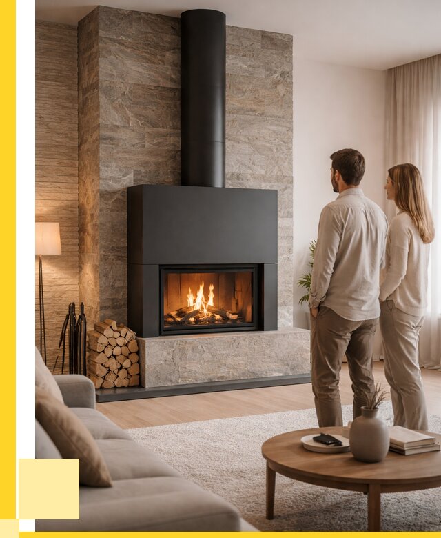 Закрытые камины под ключ в Таганроге от 122172 р., ЭриданТгн