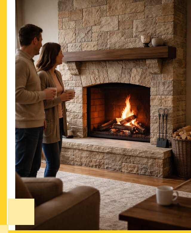 Каменные камины на заказ в Таганроге от 183258 р. | ЭриданТгн