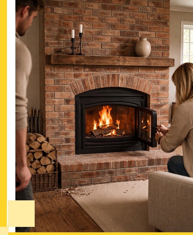 Кирпичные камины под ключ в Таганроге от 152715 р. | ЭриданТгн