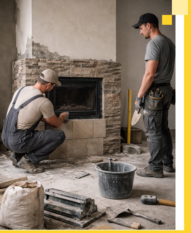 Камины под ключ в Таганроге: проект, изготовление и монтаж