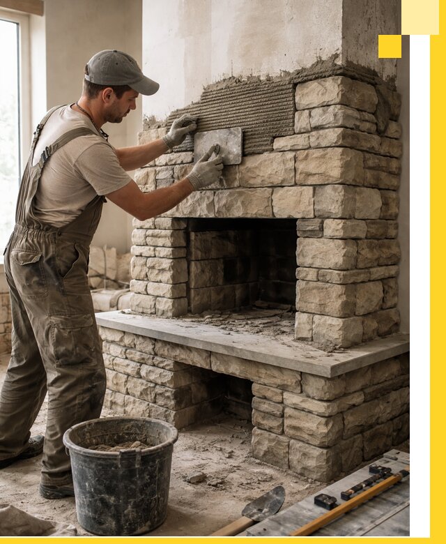 Строительство каминов под ключ в Таганроге от проектирования до монтажа