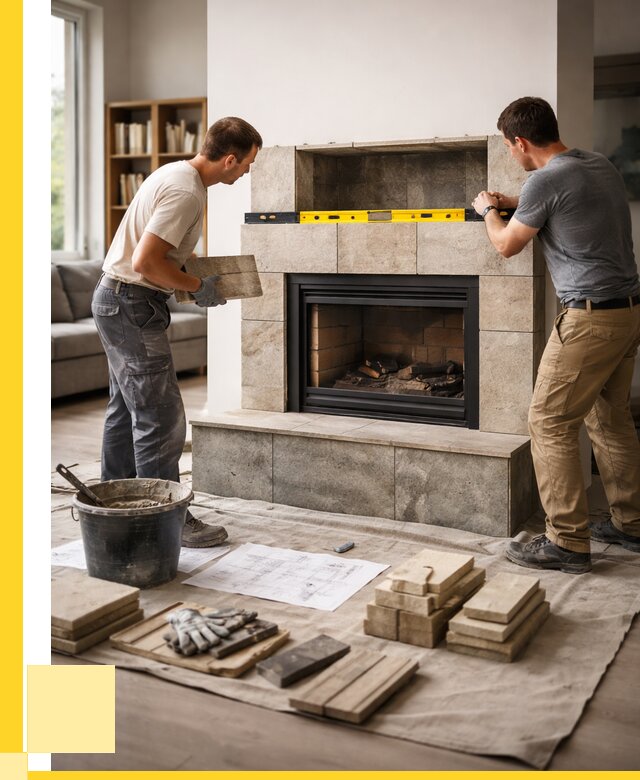 Монтаж каминов и установка в Таганроге от 45815 р. | ЭриданТгн