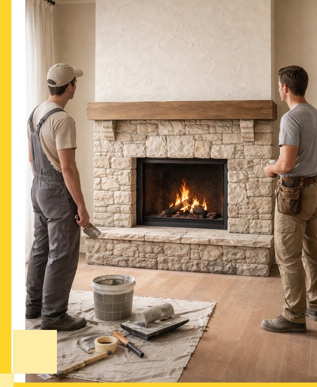 Отделка каминов в Таганроге от 6618 р. под ключ | ЭриданТгн