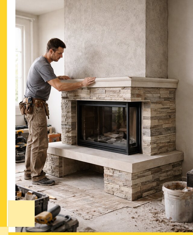 Изготовление каминов под ключ в Таганроге от 152715 р. | ЭриданТгн