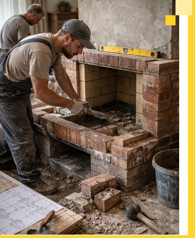 Изготовление и установка каминопечей под ключ в Таганроге