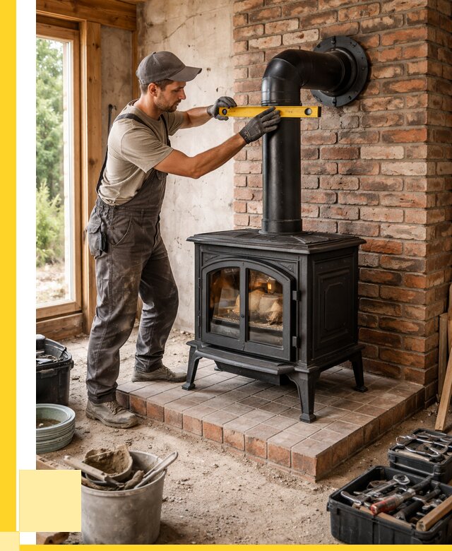 Монтаж печей установка банной печи в Таганроге от 15272 р. | ЭриданТгн