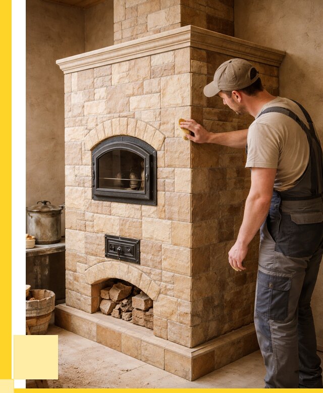 Облицовка печей в Таганроге от 4581 р. под ключ | ЭриданТгн