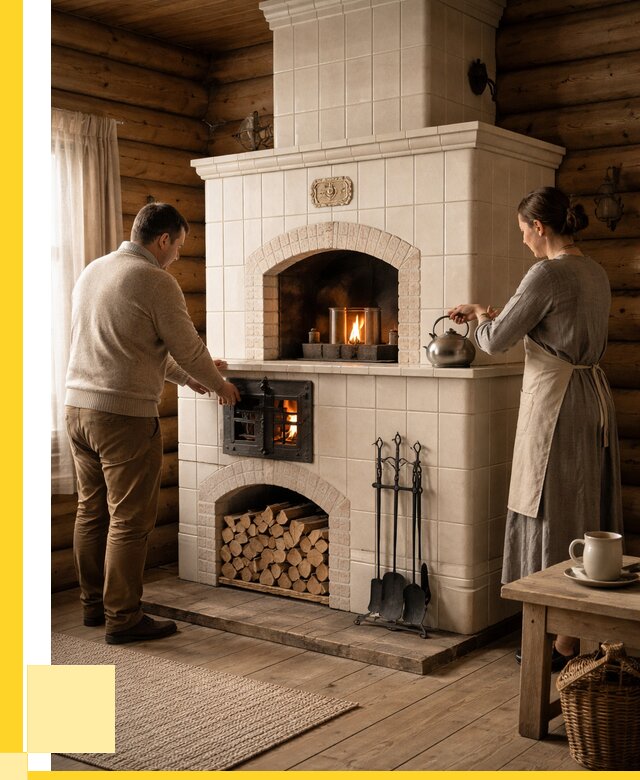 Русские печи в Таганроге: установка от 152715 р. ЭриданТгн