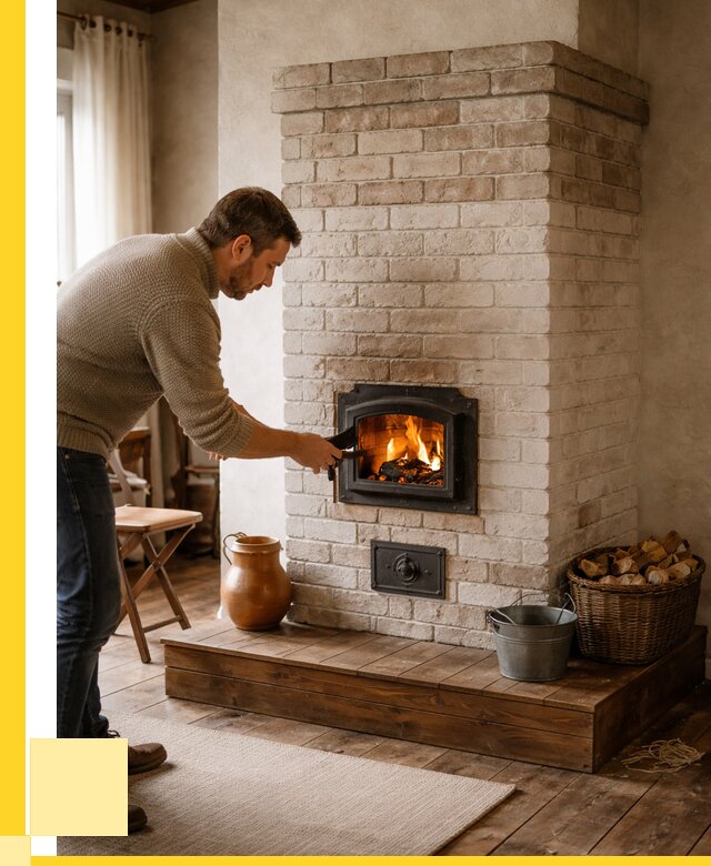 Печь голландка из кирпича в Таганроге от 86539 р. | ЭриданТгн