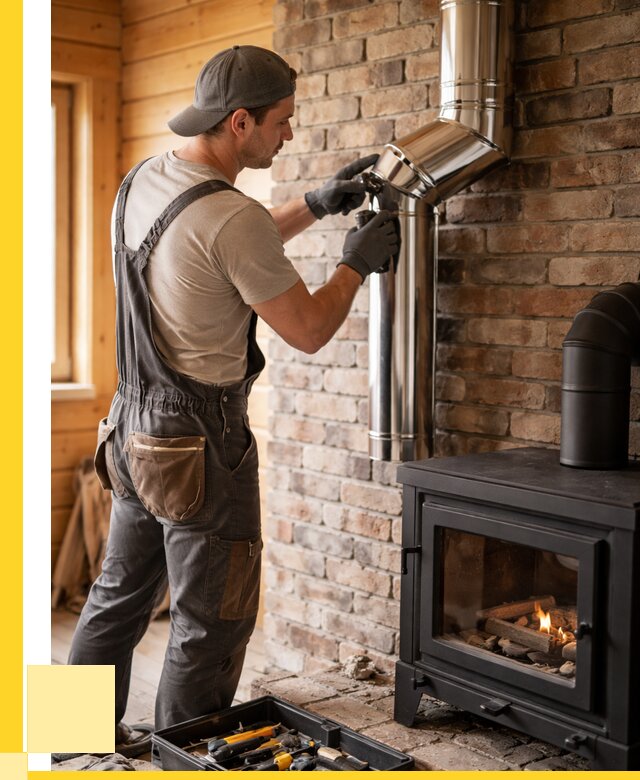 Монтаж дымоходов для печей в Таганроге от 7636 р. | ЭриданТгн