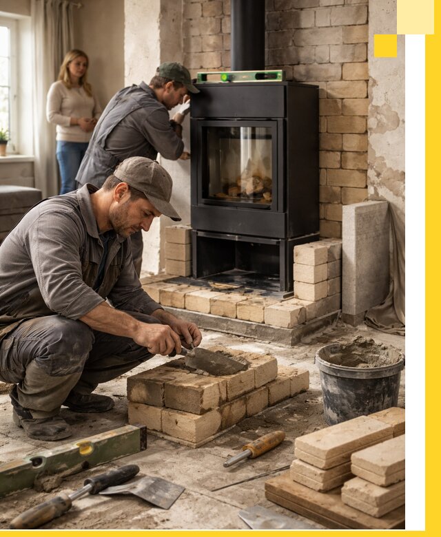 Печи и камины под ключ: проект, установка в Таганроге