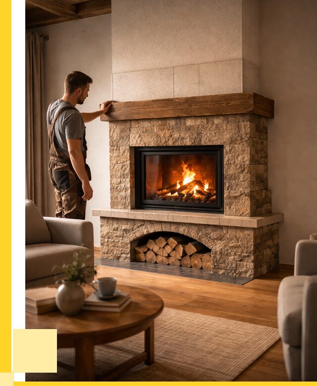 Печи камины для дома под ключ в Таганроге от 55996 р. | ЭриданТгн