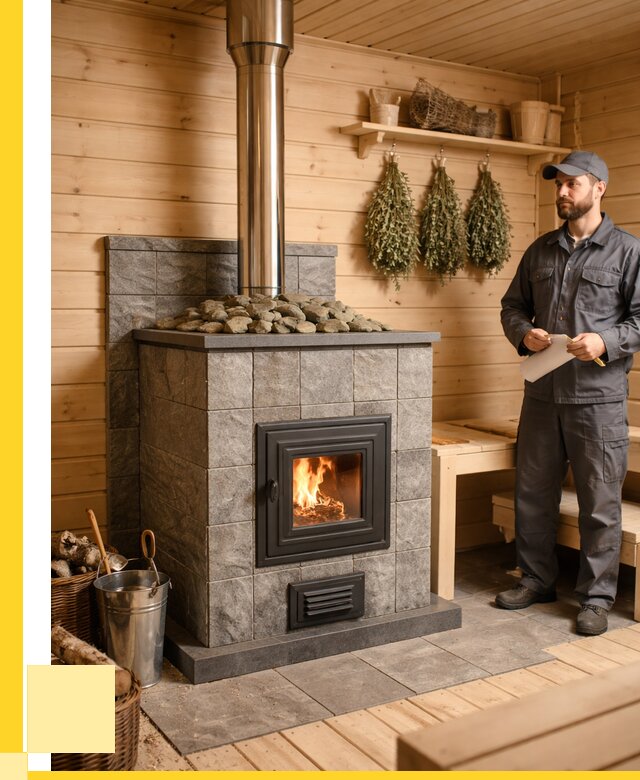 Печи для бани под ключ в Таганроге от 122172 р. | ЭриданТгн