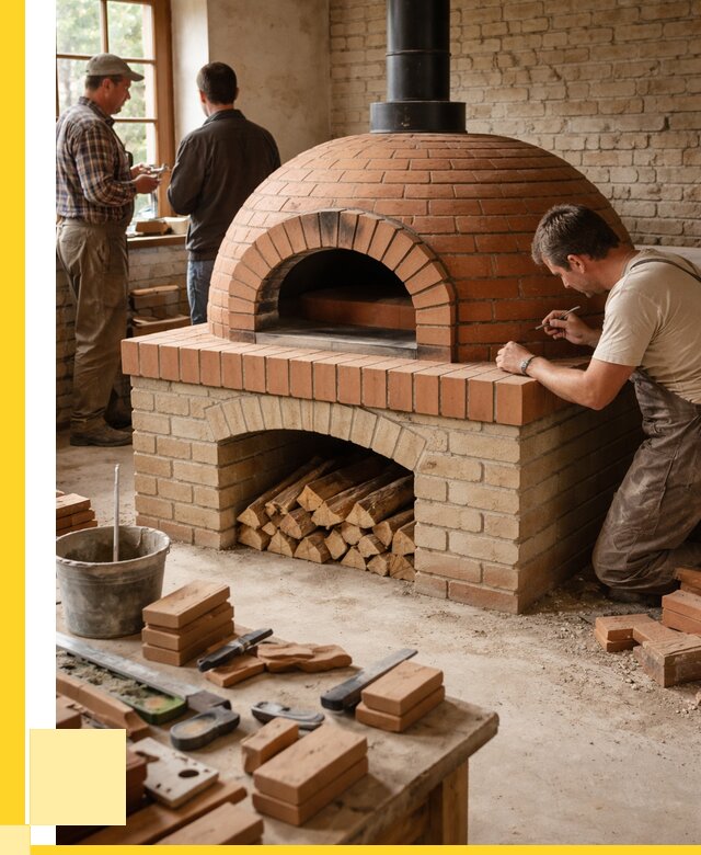 Помпейская печь дровяная для пиццы в Таганроге | ЭриданТгн от 203620 р.