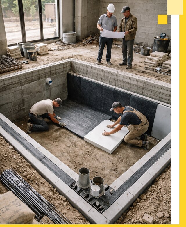 Проекты частных и общественных бассейнов под ключ в Таганроге