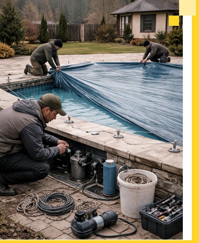 Консервация бассейнов в Таганроге: подготовка к длительному хранению