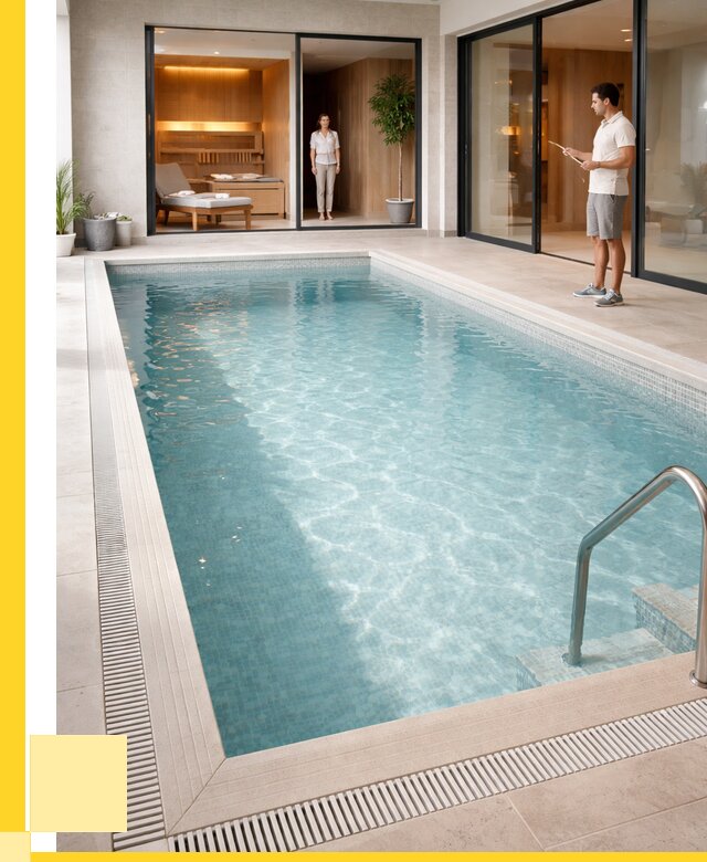 Отделка бассейна пленкой ПВХ в Таганроге от 3563 р. - ЭриданТгн