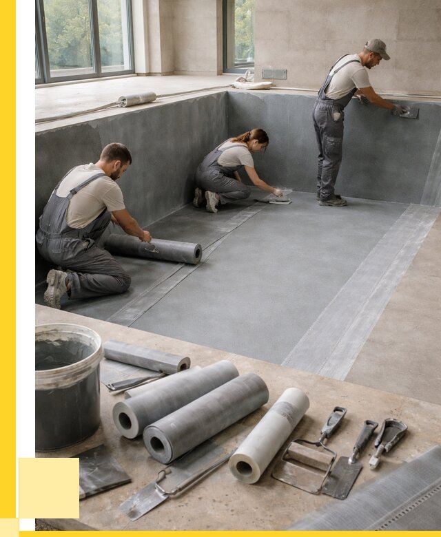 Гидроизоляция бассейнов в Таганроге от 2036 р., ЭриданТгн