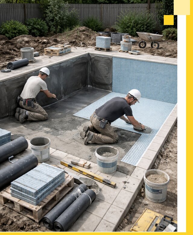 Проектирование и строительство стационарных бассейнов в Таганроге