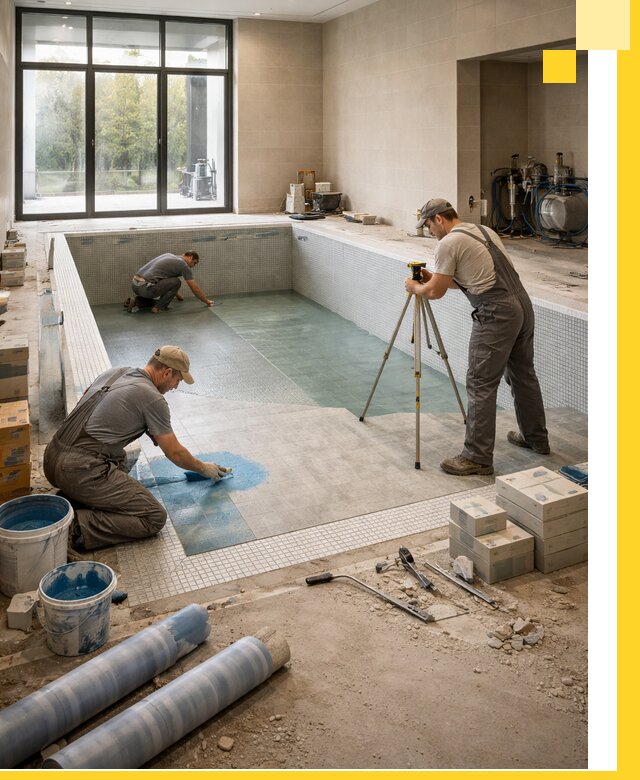 Проект и строительство закрытых бассейнов в Таганроге под ключ