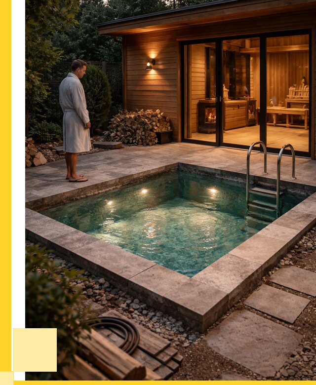 Бани с бассейном под ключ в Таганроге от 96720 р. | ЭриданТгн