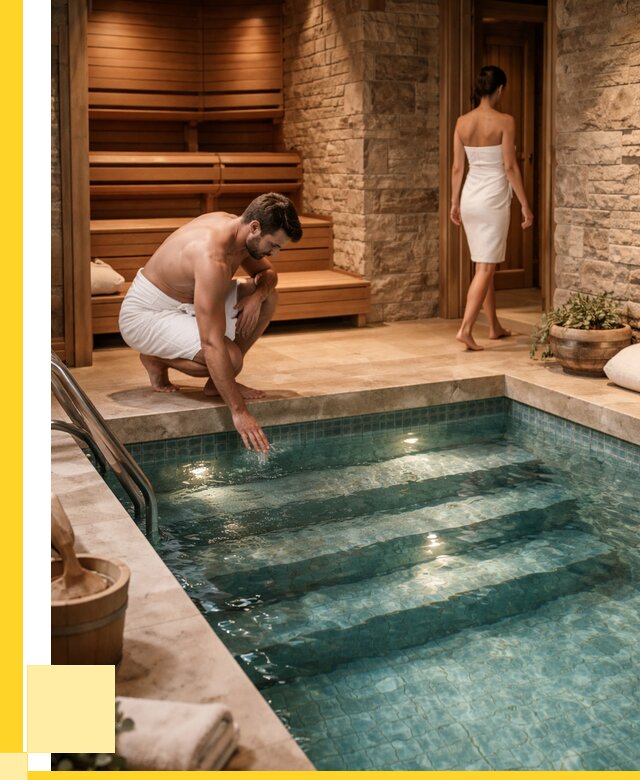 Сауна с бассейном под ключ в Таганроге от 122172 р., ЭриданТгн