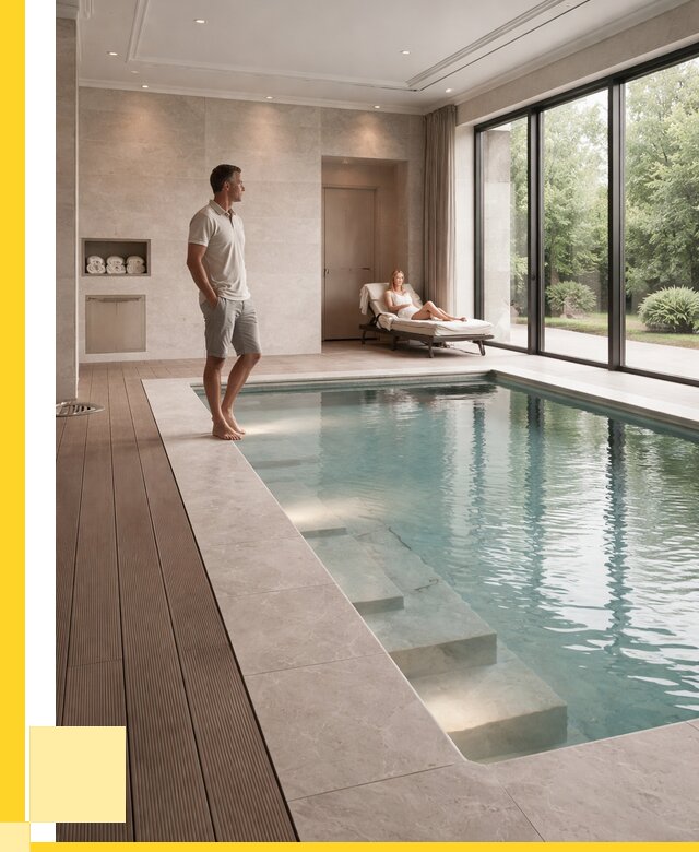 Бассейны в коттедже под ключ в Таганроге от 1221720 р. | ЭриданТгн