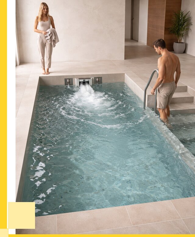 Бассейн с противотоком в Таганроге от 254525 р. | ЭриданТгн