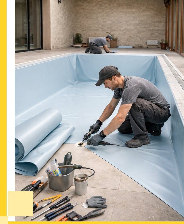 Пленка ПВХ для бассейнов в Таганроге от 2545 р. | ЭриданТгн