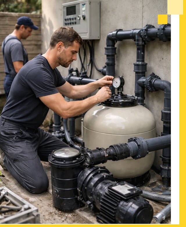 Поставка и монтаж фильтровального оборудования для бассейнов в Таганроге