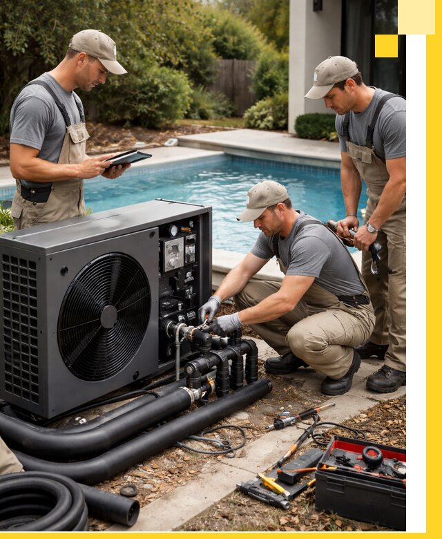 Проектирование и установка тепловых насосов для бассейнов в Таганроге