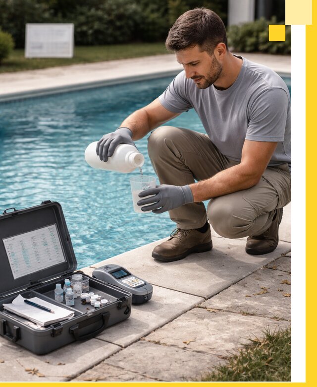 Профессиональная дезинфекция воды в бассейне в Таганроге