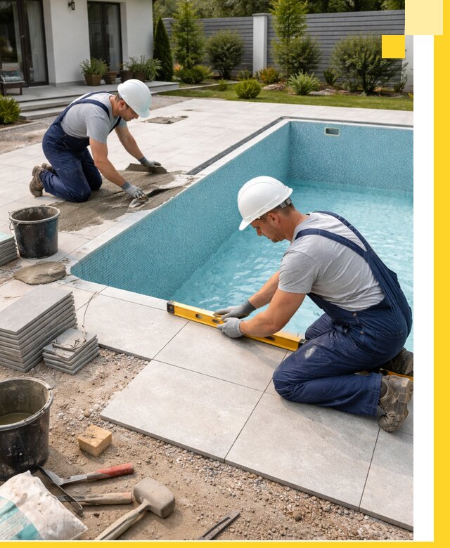 Строительство и монтаж плавательных бассейнов под ключ в Таганроге