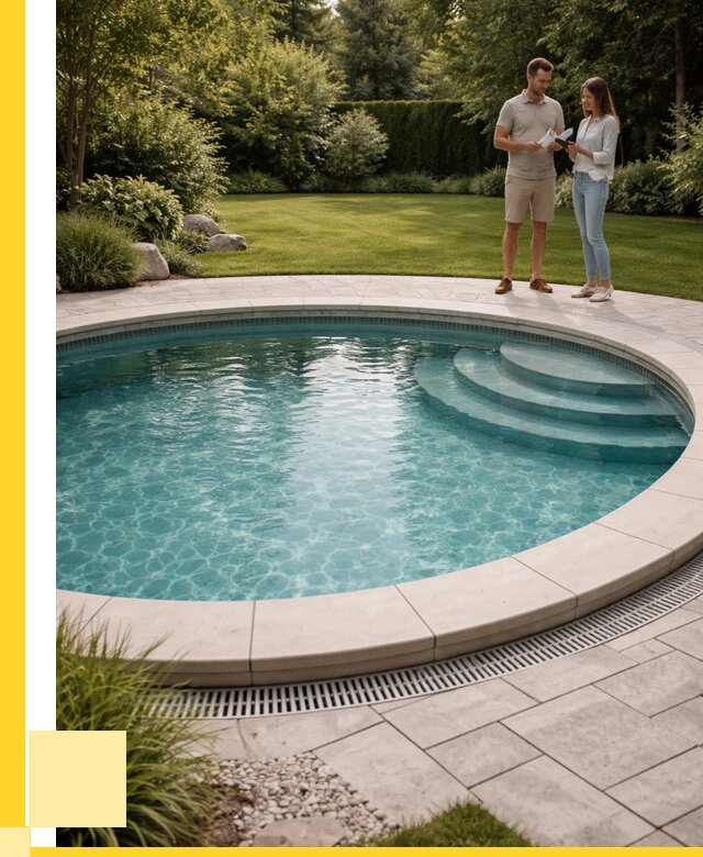 Круглые каркасные бассейны купить в Таганроге от 254525 р. | ЭриданТгн