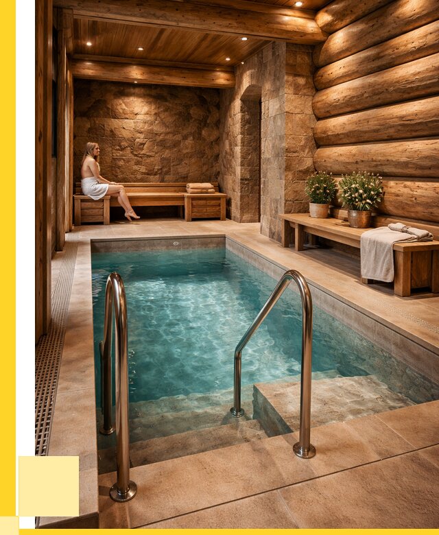 Аренда бани с бассейном в Таганроге от 1527150 р. | ЭриданТгн