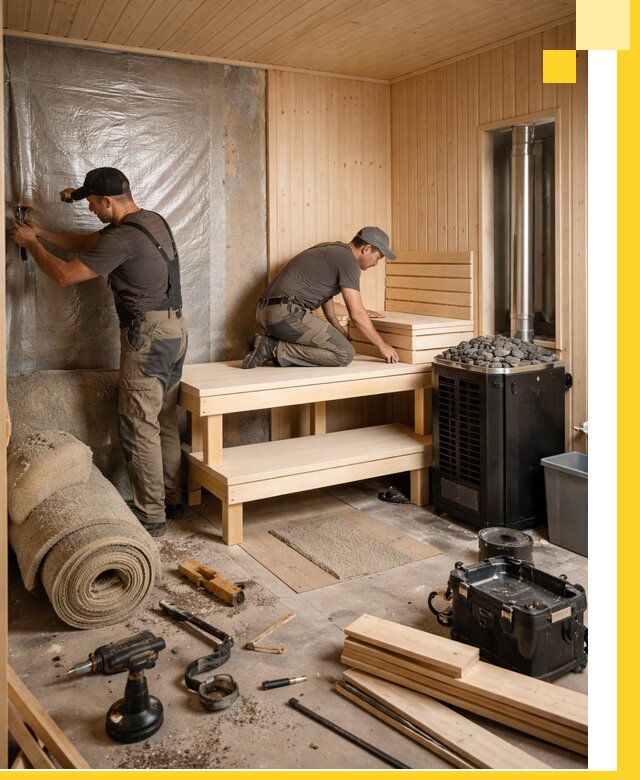 Проекты саун под ключ в Таганроге дизайн и строительство