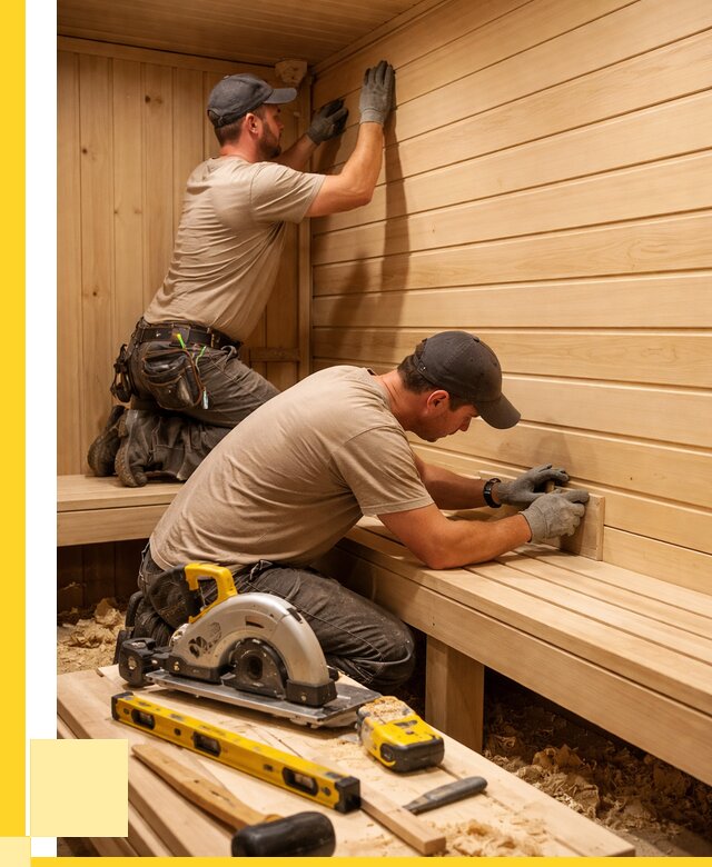 Обшивка саун вагонкой в Таганроге от 2545 р. | ЭриданТгн