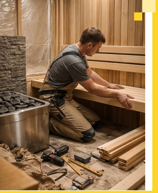 Сауны для дома под ключ с проектированием и монтажом в Таганроге