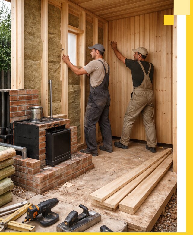 Строительство и установка дачных саун под ключ в Таганроге