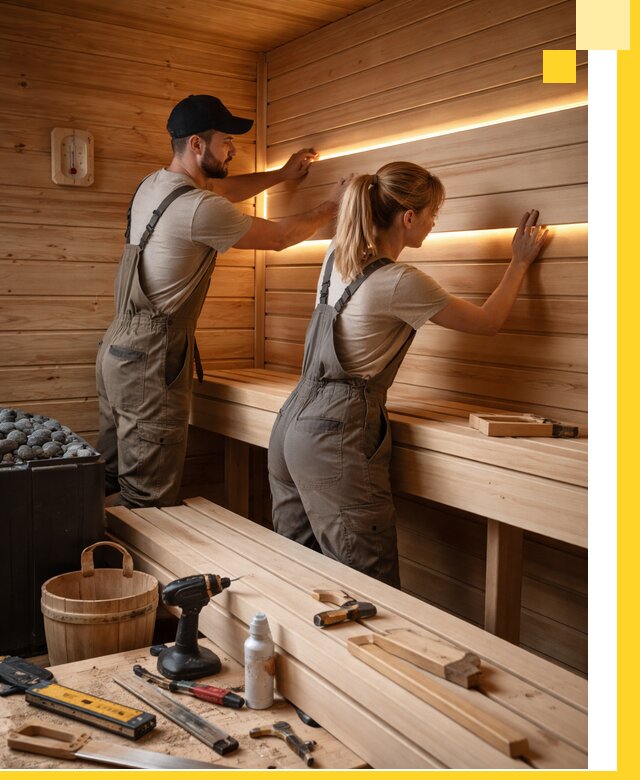 Дизайн саун и бань под ключ с индивидуальным проектом в Таганроге