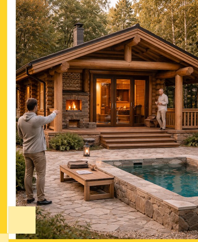 Проекты бань и хамам в Таганроге от 25453 р. | ЭриданТгн