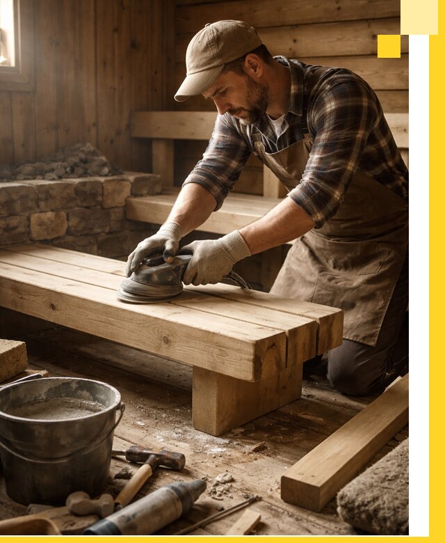 Ремонт бань под ключ в Таганроге с гарантией качества и сроков