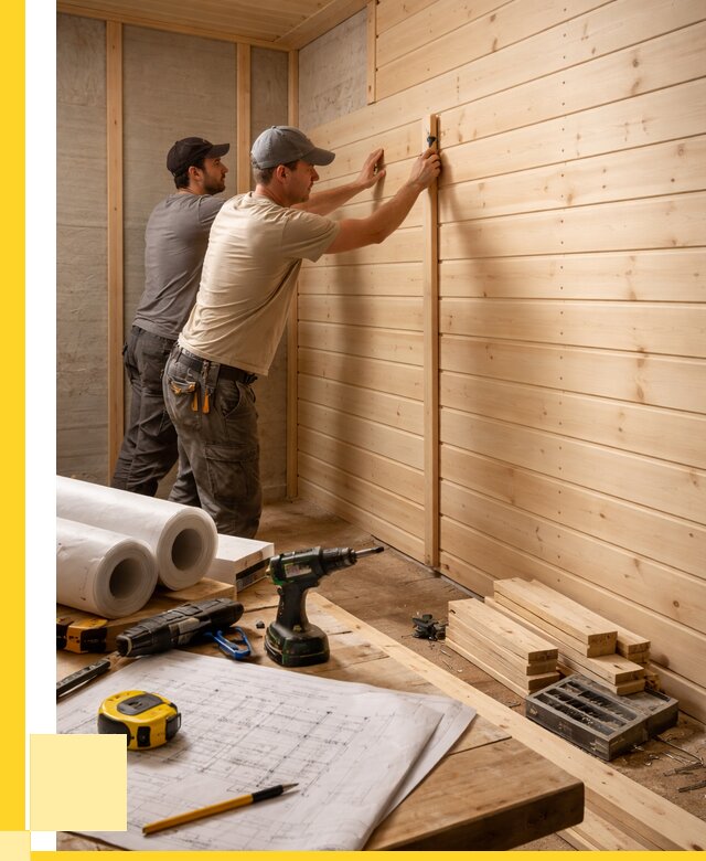 Обшивка бани вагонкой в Таганроге от 1222 р., ЭриданТгн