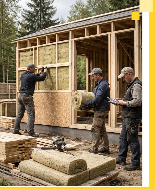 Проектирование и строительство каркасных бань в Таганроге под ключ