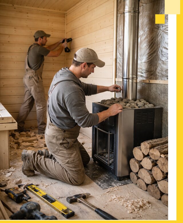 Строительство деревянных бань под ключ в Таганроге проекты и монтаж