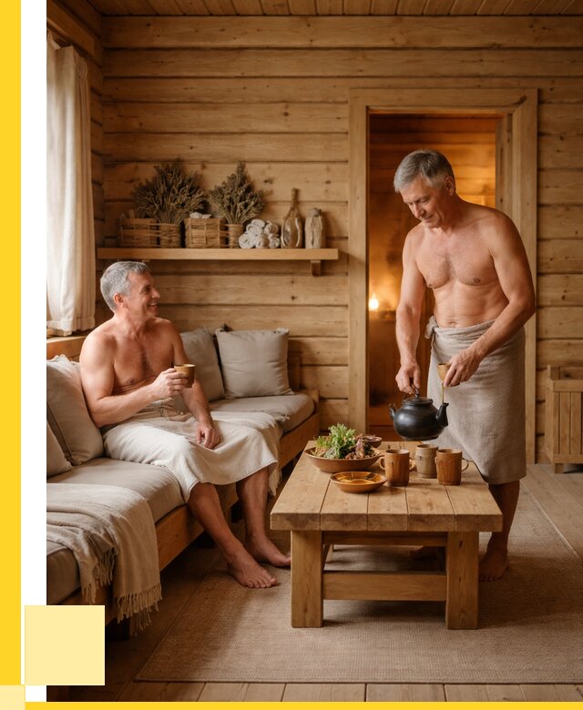 Бани с комнатой отдыха под ключ в Таганроге от 458145 р. | ЭриданТгн