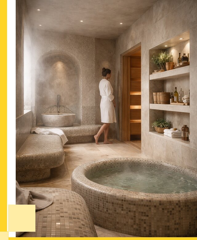 Строительство бани с хамамом в Таганроге от 763575 р. | ЭриданТгн