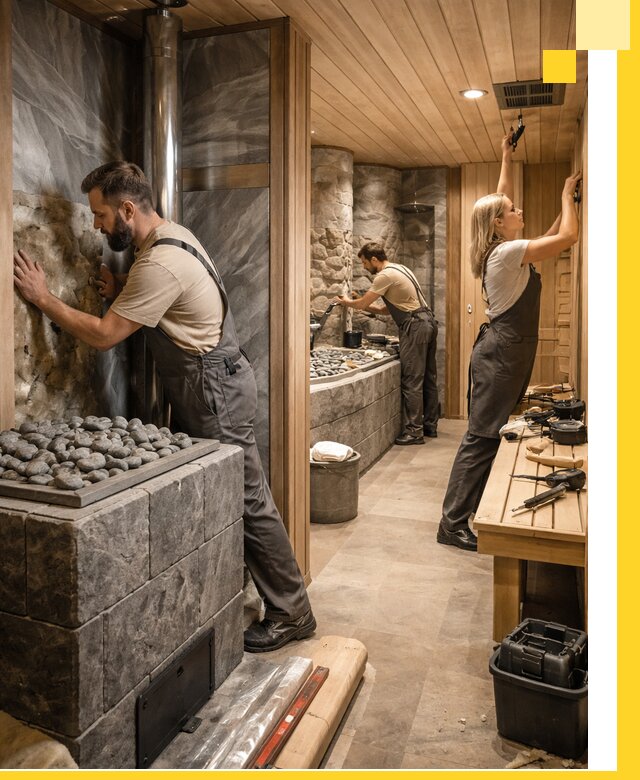 Строительство бань и SPA процедур в Таганроге под ключ и отделкой